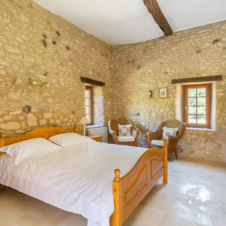 빌라 Saint-marcel-du-perigord Sleeps 8 Pool Wifi Saint-Marcel-du-Périgord